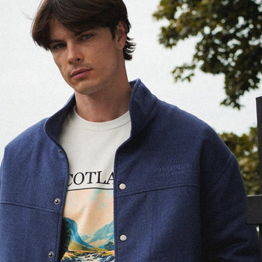 Wool Bomber Jacket