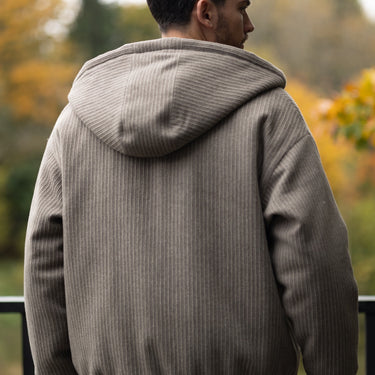 Wool Hooded Bomber