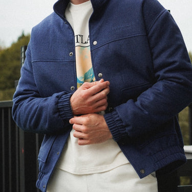Wool Bomber Jacket